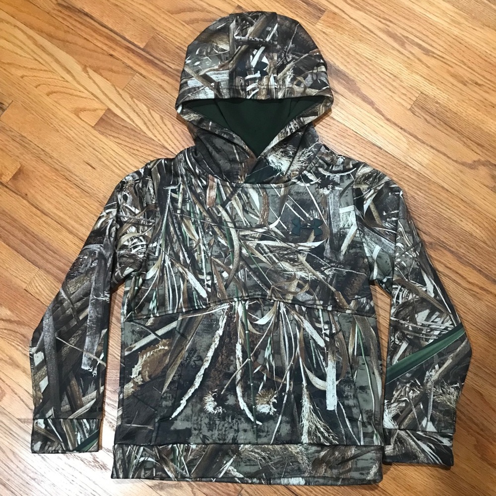 Under Armour Boys Camo Hoodie